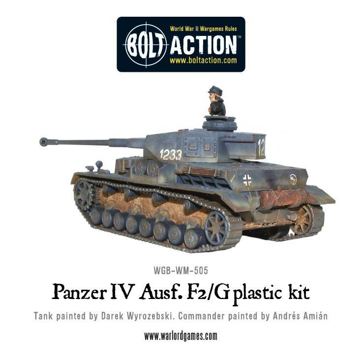 Bolt Action - Germany: Panzer IV Ausf. F1/G/H Medium Tank (plastic)