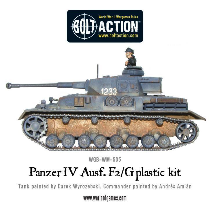 Bolt Action - Germany: Panzer IV Ausf. F1/G/H Medium Tank (plastic)
