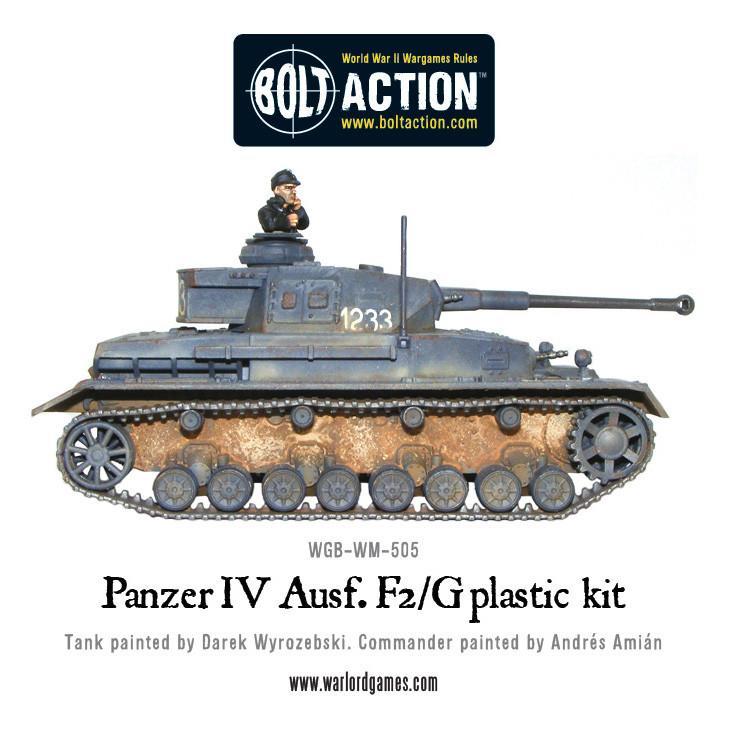 Bolt Action - Germany: Panzer IV Ausf. F1/G/H Medium Tank (plastic)