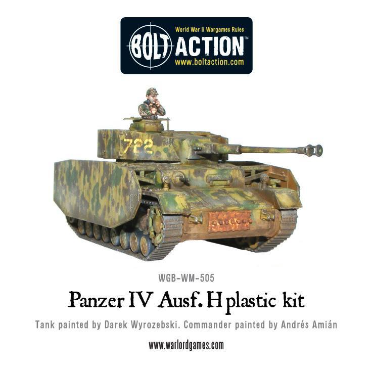 Bolt Action - Germany: Panzer IV Ausf. F1/G/H Medium Tank (plastic)