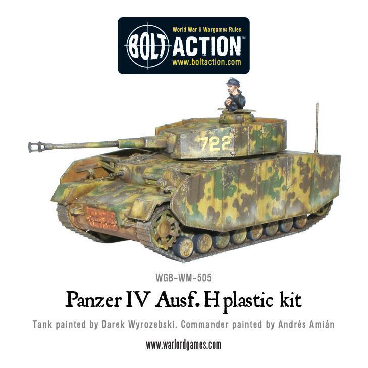 Bolt Action - Germany: Panzer IV Ausf. F1/G/H Medium Tank (plastic)