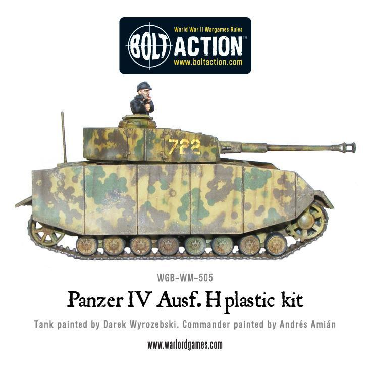 Bolt Action - Germany: Panzer IV Ausf. F1/G/H Medium Tank (plastic)
