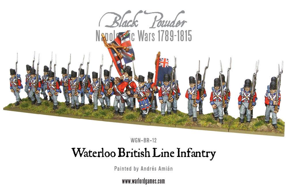 Black Powder - Napoleonic British: Waterloo British Line Infantry Black Powder - Napoleonic British: Waterloo British Line Infantry