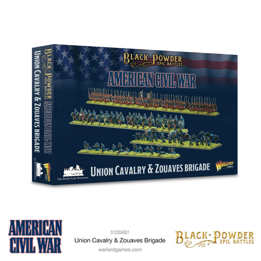 Black Powder Epic Battles - American Civil War: Union Cavalry & Zouaves Brigade Black Powder Epic Battles - American Civil War: Union Cavalry & Zouaves Brigade