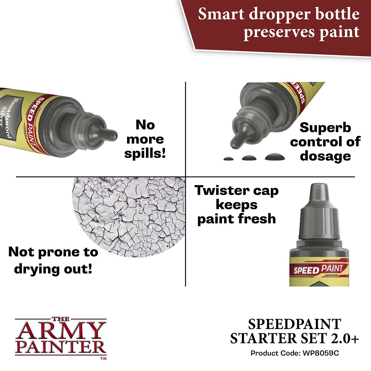 The Army Painter -  Speedpaint Starter Set 2.0+ The Army Painter -  Speedpaint Starter Set 2.0+