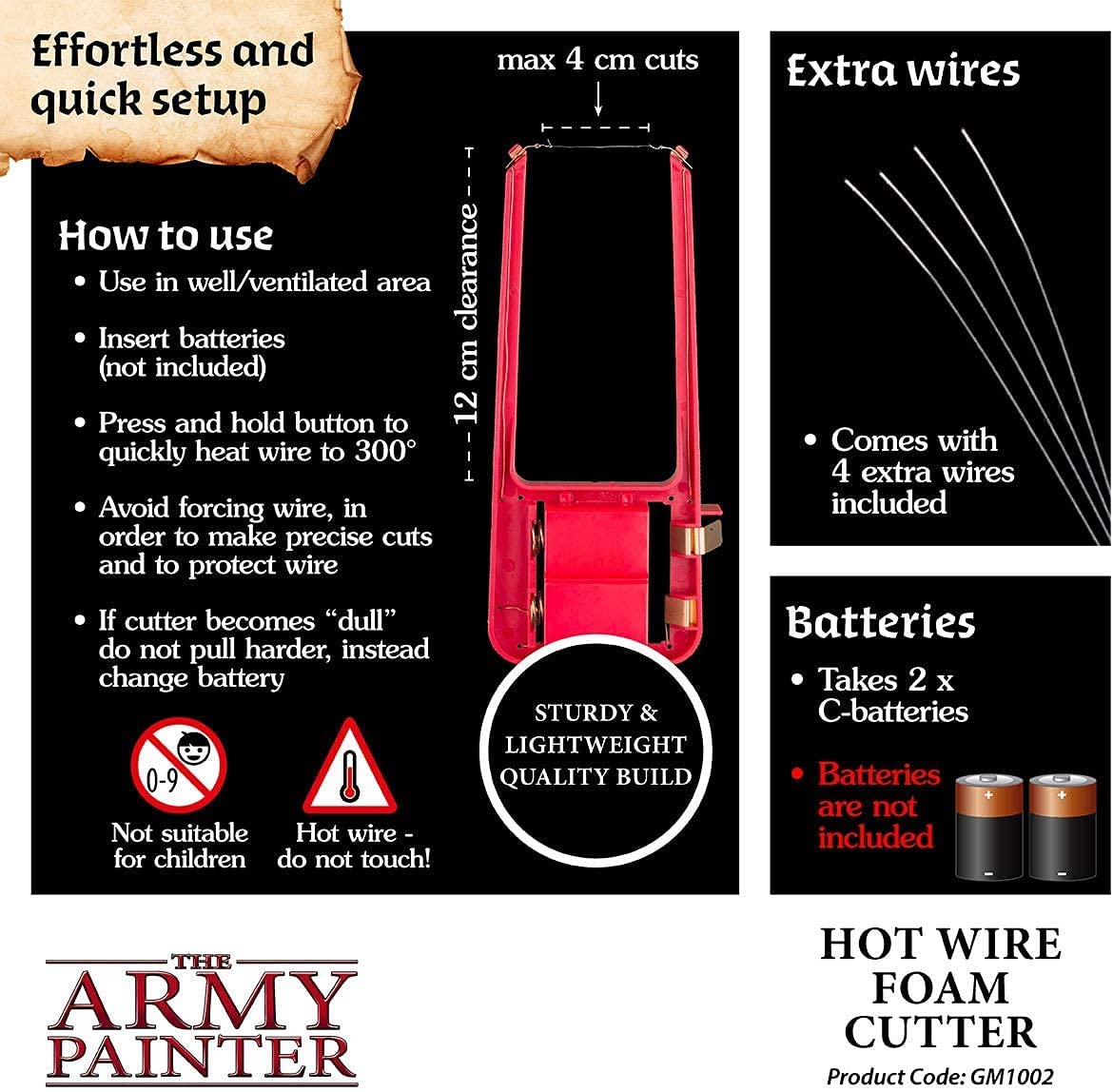 The Army Painter - Gamemaster: Hot Wire Foam Cutter
