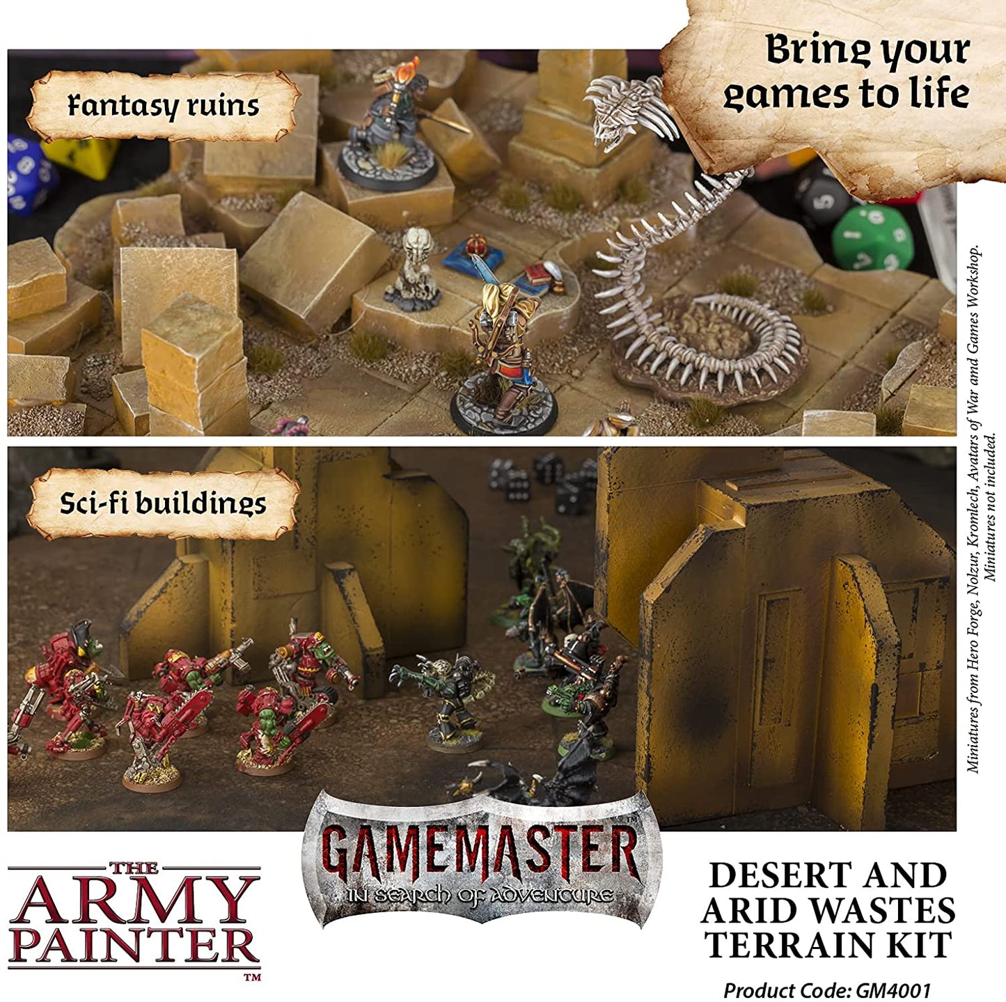The Army Painter - Gamemaster: Desert & Arid Wastes Terrain Kit