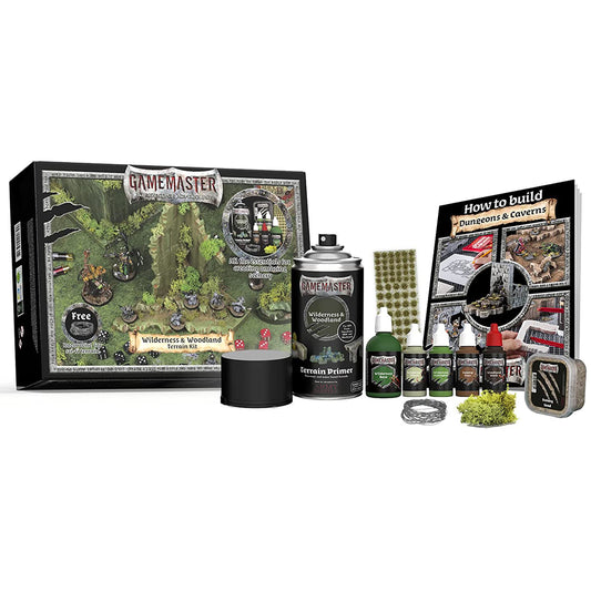 The Army Painter - GameMaster: Wilderness & Woodlands Terrain Kit The Army Painter - GameMaster: Wilderness & Woodlands Terrain Kit