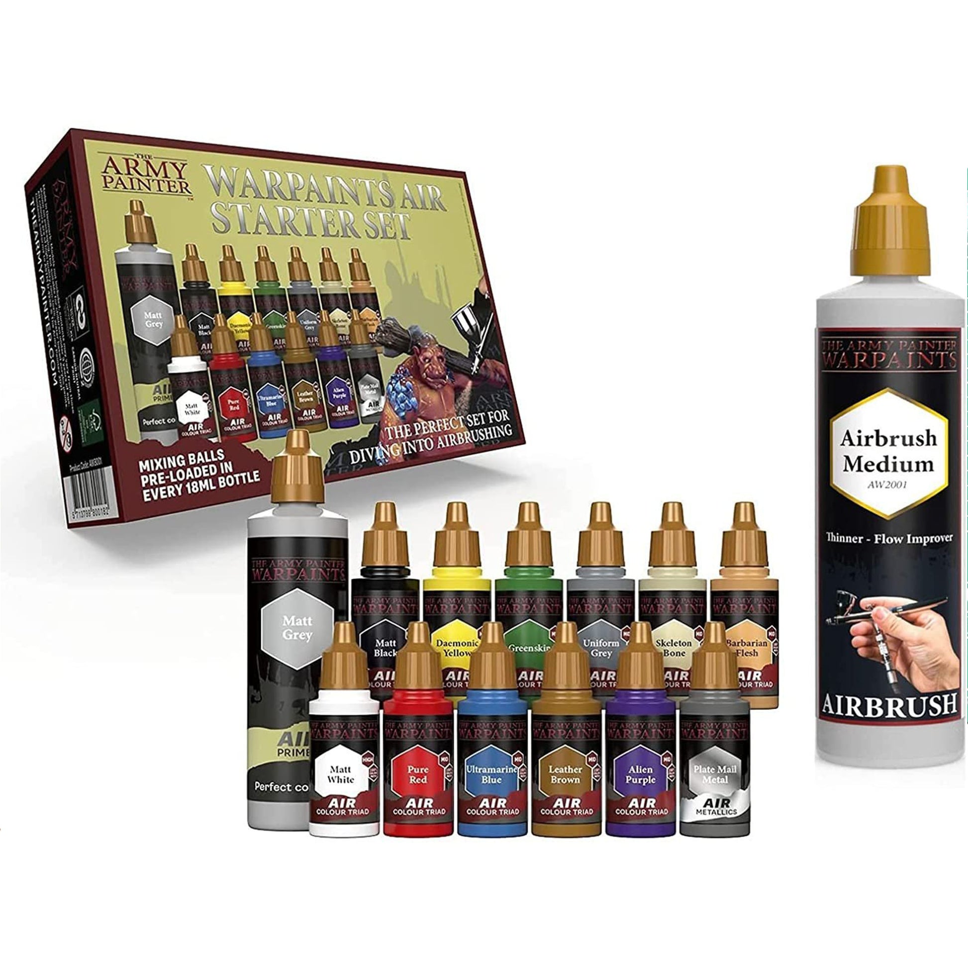 The Army Painter - Warpaints Air Starter Set The Army Painter - Warpaints Air Starter Set