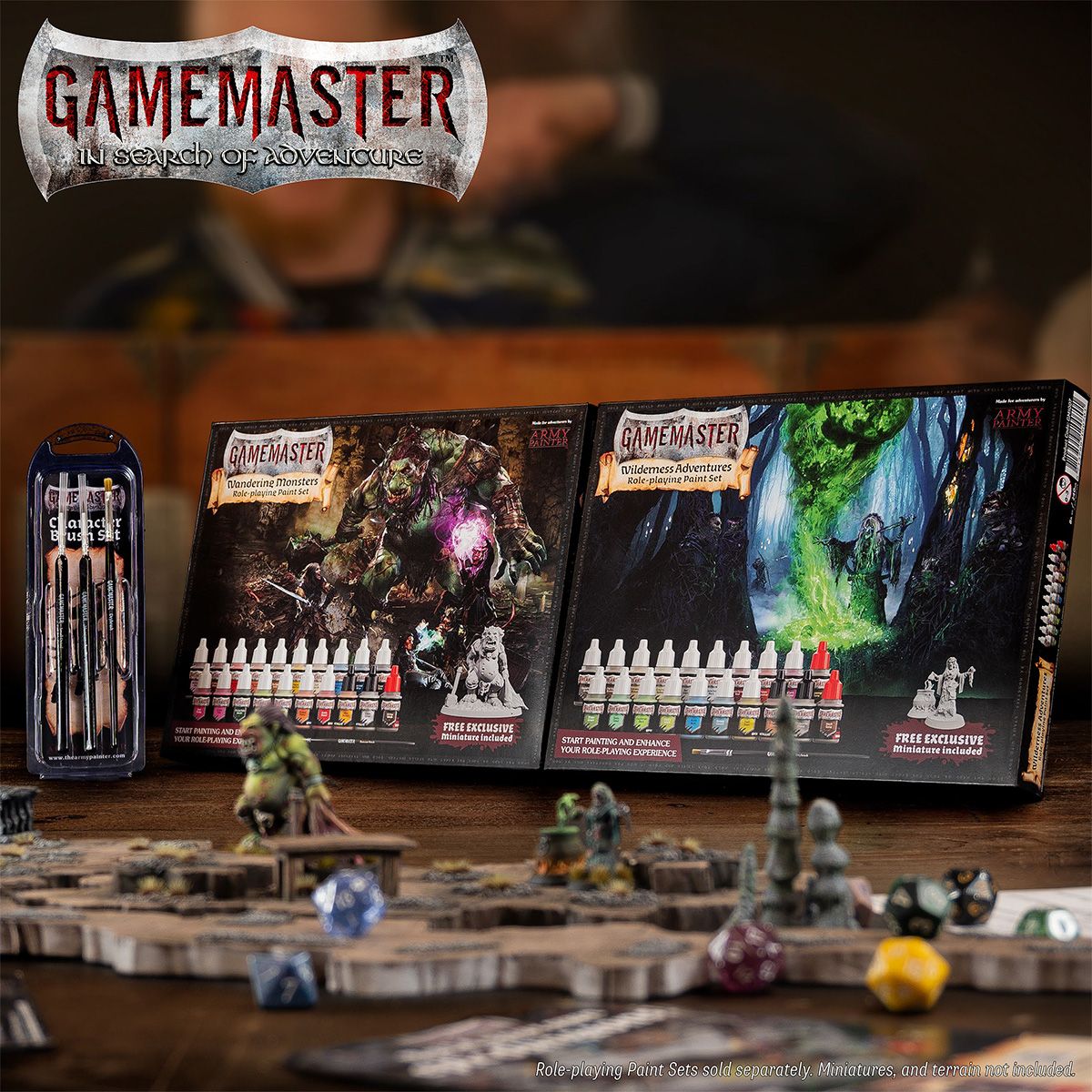 The Army Painter - Gamemaster: Character Brush Set