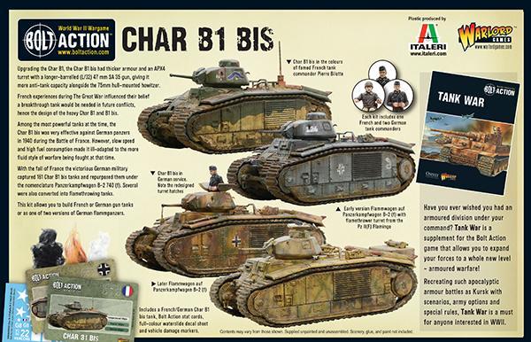Bolt Action - More Allies: Char B1 Bis