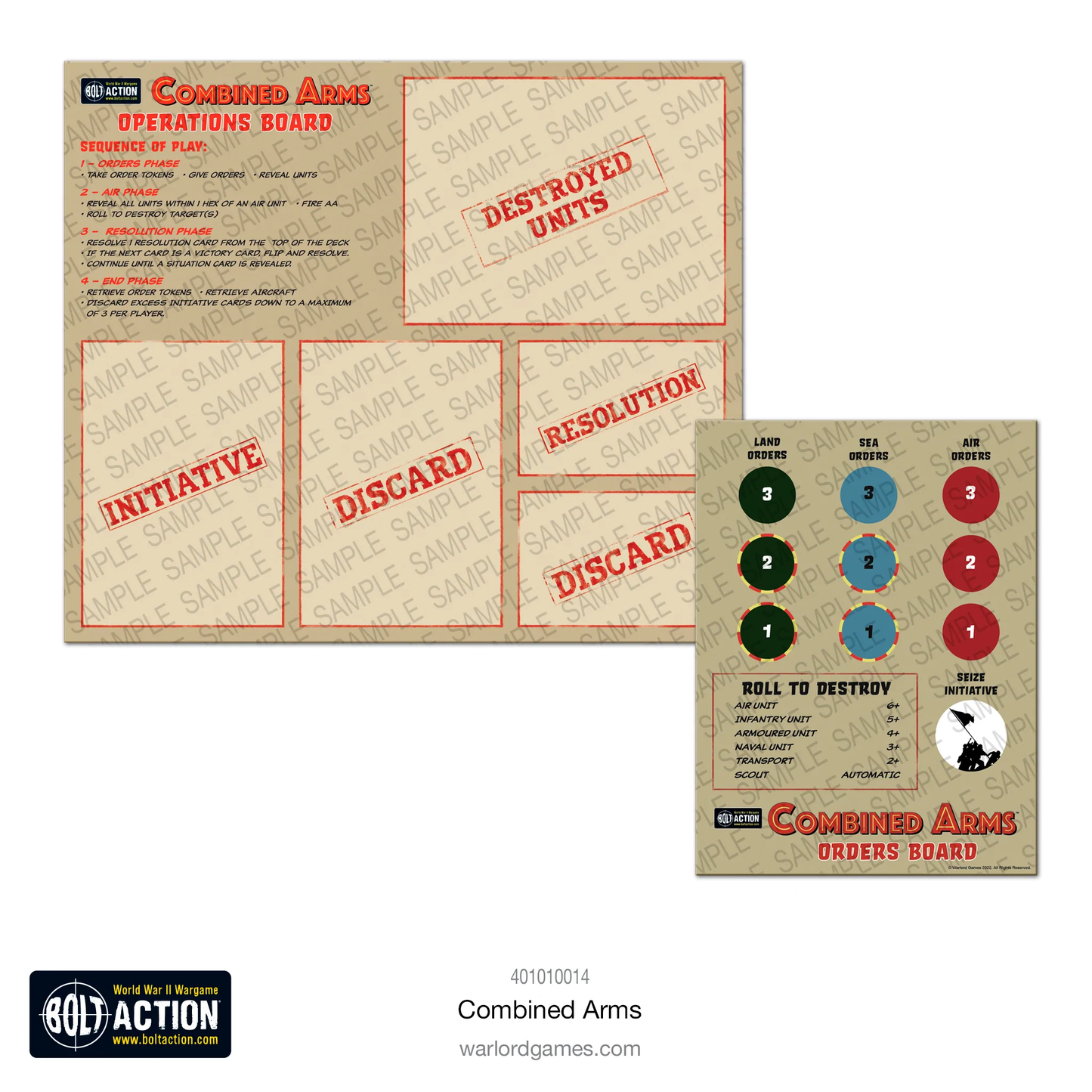Bolt Action: Combined Arms - The World War II Campaign Board Game