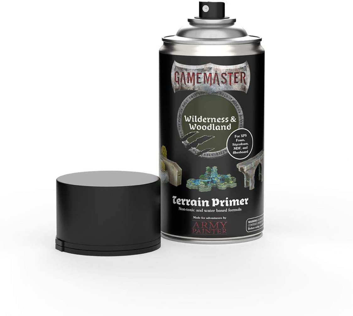 The Army Painter - Gamemaster: Wilderness & Woodland Green Terrain Primer