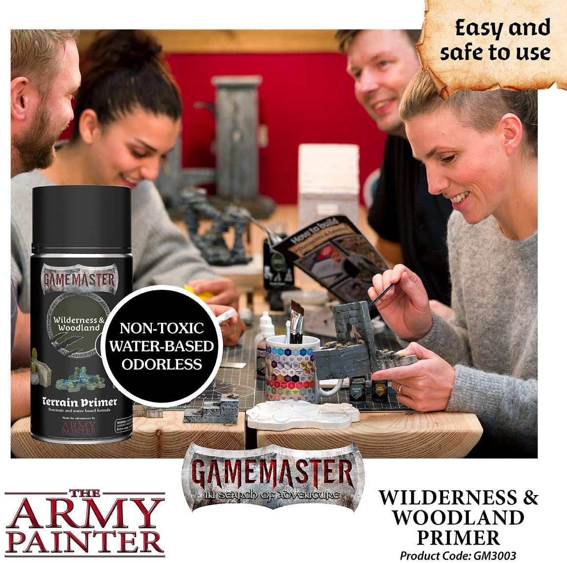 The Army Painter - Gamemaster: Wilderness & Woodland Green Terrain Primer