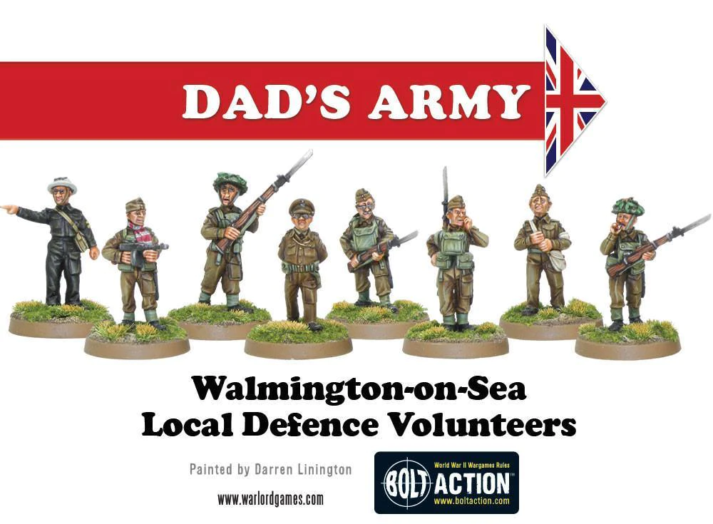 Bolt Action - Great Britain: Dad's Army Home Guard Platoon