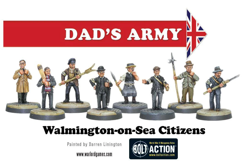 Bolt Action - Great Britain: Dad's Army Home Guard Platoon