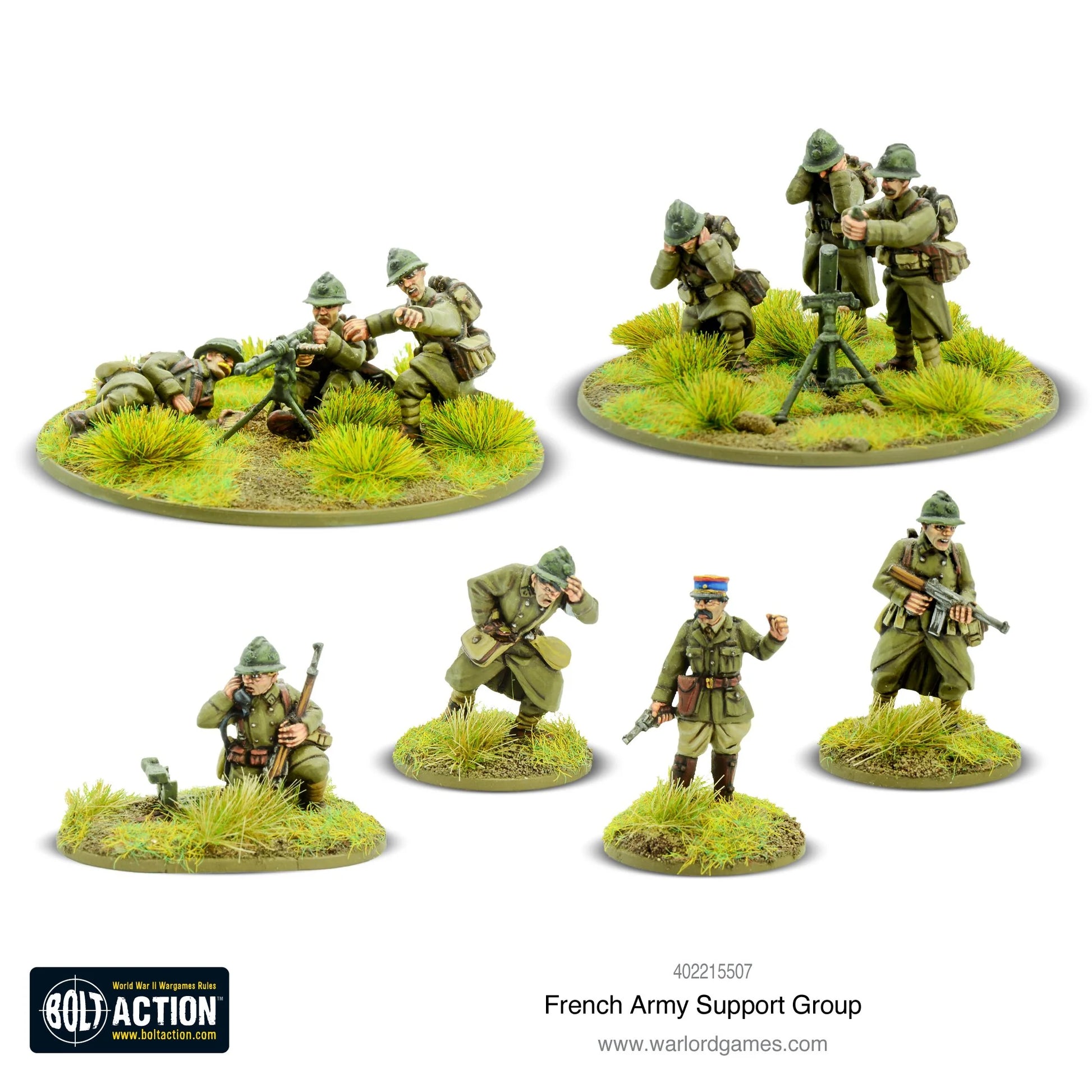 Bolt Action - More Allies: French Army Support Group Bolt Action - More Allies: French Army Support Group
