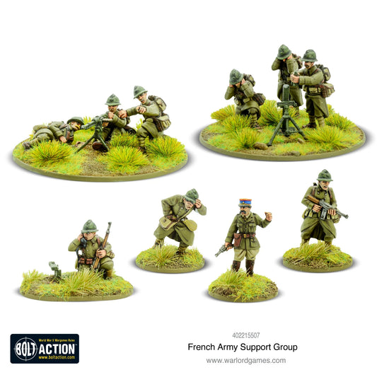Bolt Action - More Allies: French Army Support Group Bolt Action - More Allies: French Army Support Group