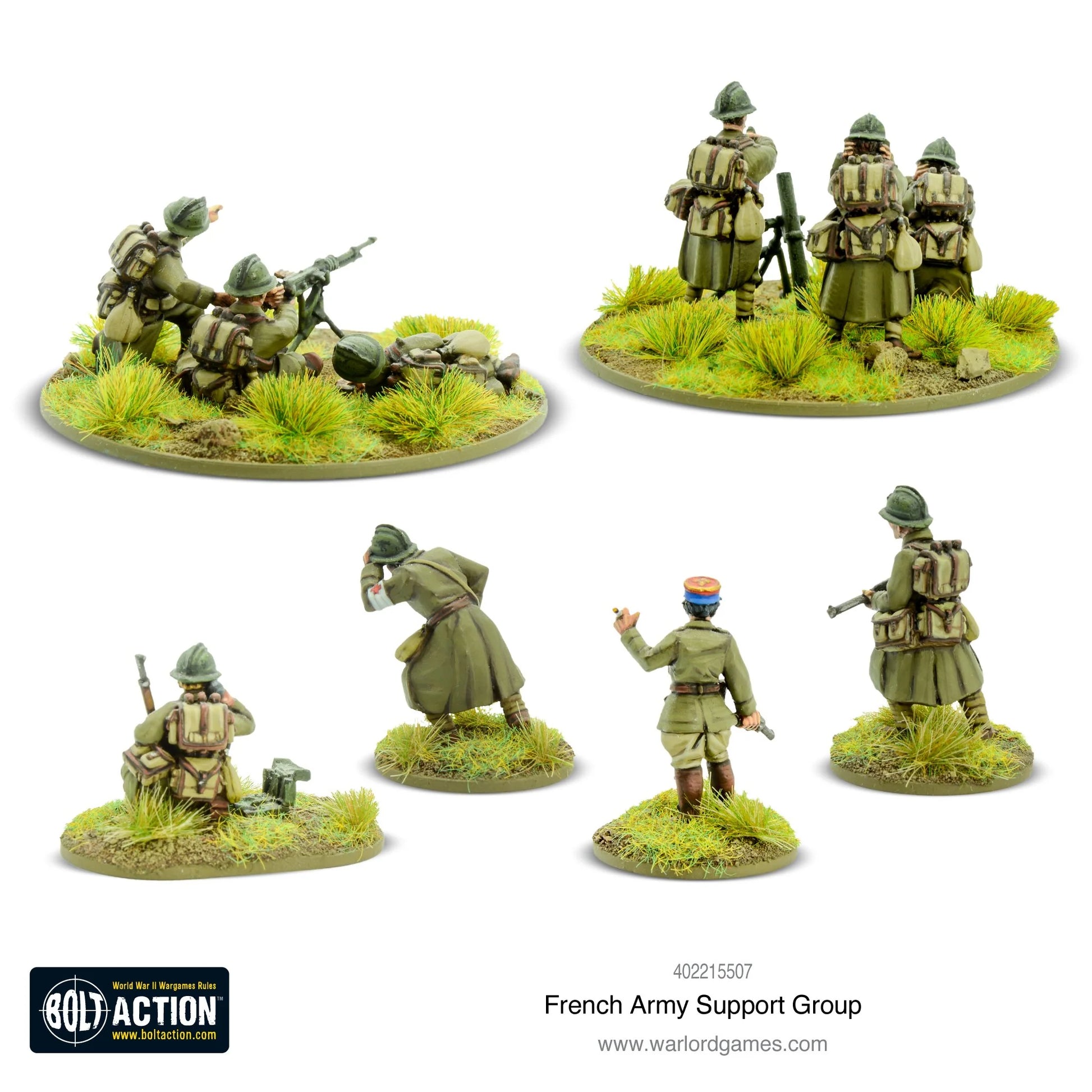 Bolt Action - More Allies: French Army Support Group Bolt Action - More Allies: French Army Support Group