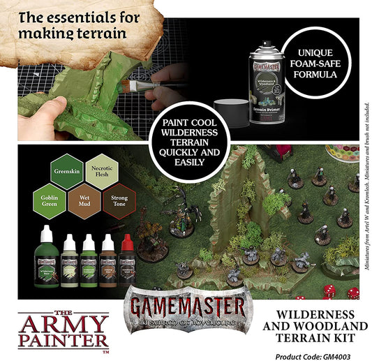 The Army Painter - GameMaster: Wilderness & Woodlands Terrain Kit