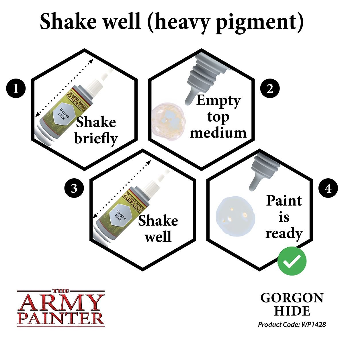 The Army Painter - Warpaints: Gorgon Hide (18ml/0.6oz)