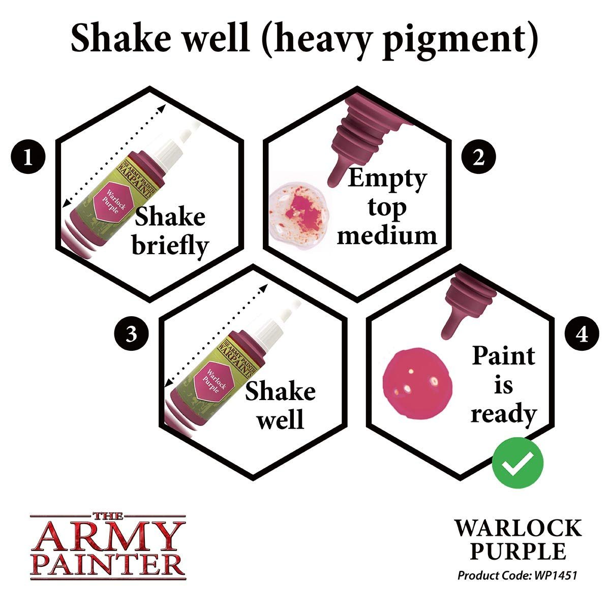 The Army Painter - Warpaints: Warlock Purple (18ml/0.6oz)