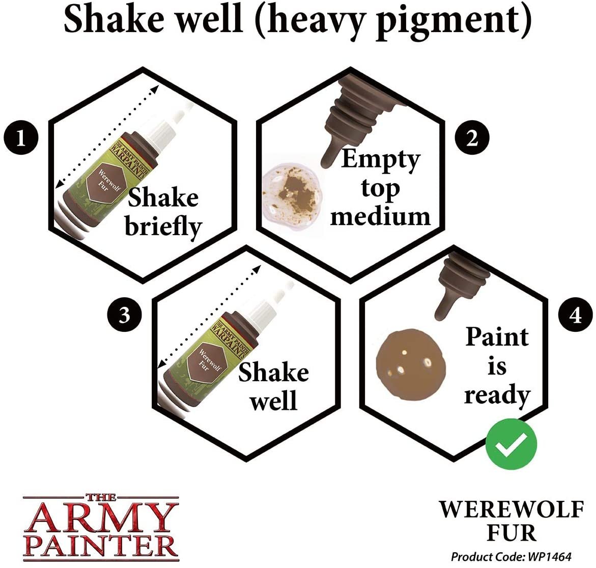 The Army Painter - Warpaints: Werewolf Fur (18ml/0.6oz)