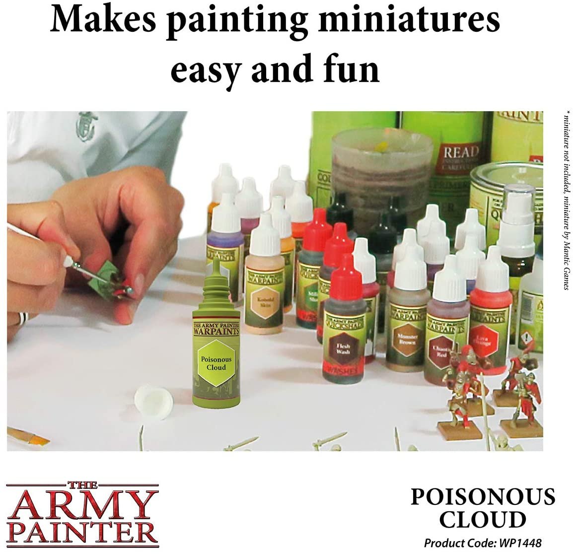 The Army Painter - Warpaints: Poisonous Cloud (18ml/0.6oz)