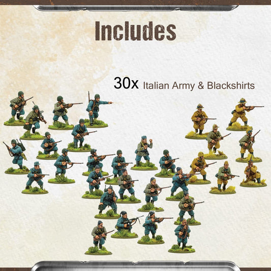 Bolt Action - Italy: Italian Army & Blackshirts Bolt Action - Italy: Italian Army & Blackshirts