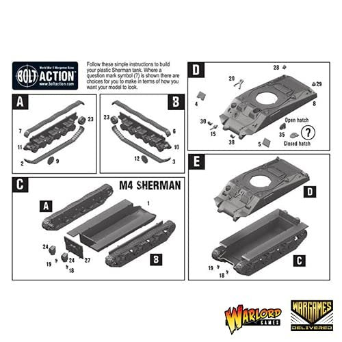 Bolt Action - Tank War: M4 Sherman Medium Tank + Digital Guide Bolt Action - Tank War: M4 Sherman Medium Tank + Digital Guide