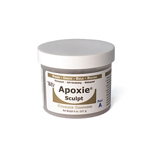 Apoxie Sculpt - 2 Part Modeling Compound (A & B) - 1 Pound, Bronze Apoxie Sculpt - 2 Part Modeling Compound (A & B) - 1 Pound, Bronze