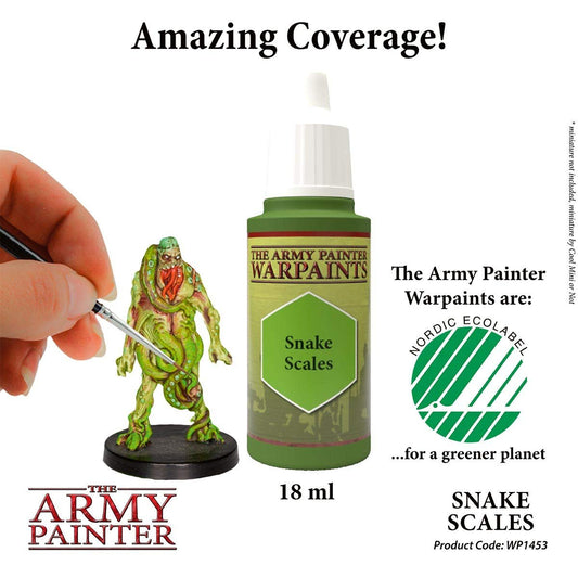 The Army Painter - Warpaints: Snake Scales (18ml/0.6oz) The Army Painter - Warpaints: Snake Scales (18ml/0.6oz)