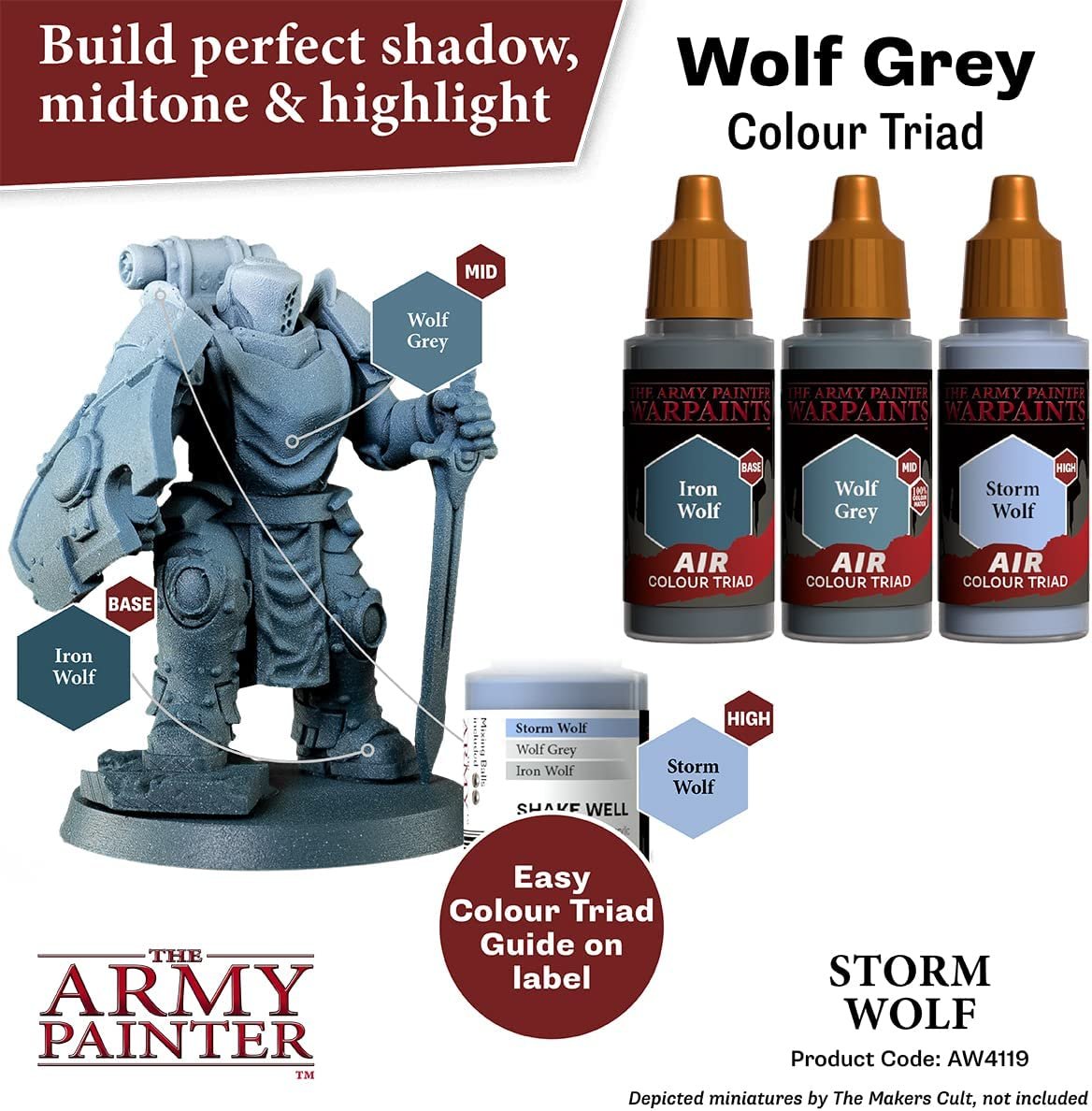 The Army Painter - Warpaints Air: Storm Wolf (18ml/0.6oz)