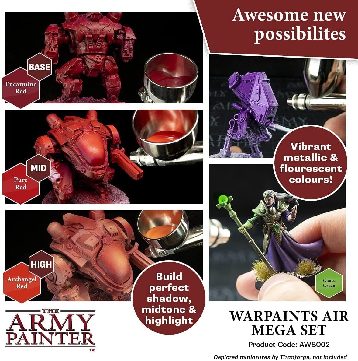 The Army Painter - Warpaints Air Mega Set The Army Painter - Warpaints Air Mega Set