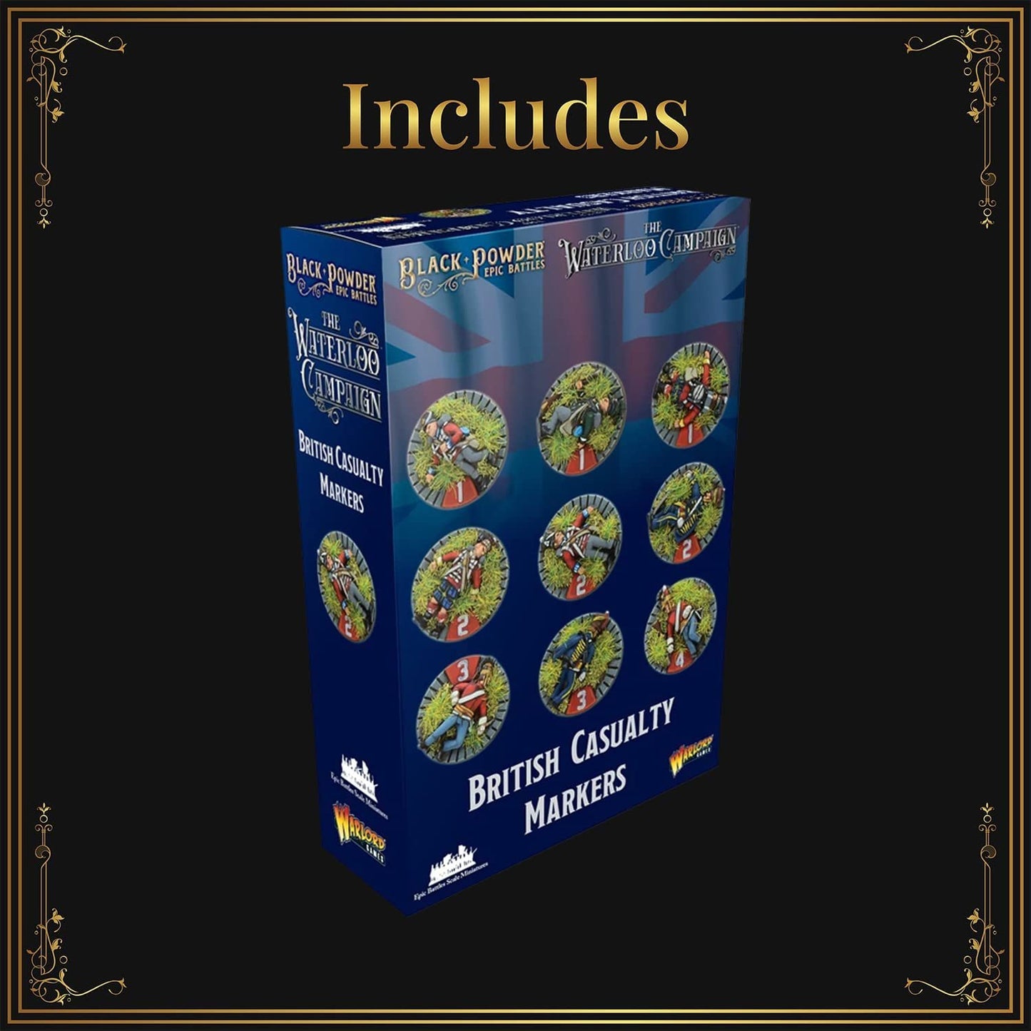 Black Powder Epic Battles - Waterloo: British Casualty Markers