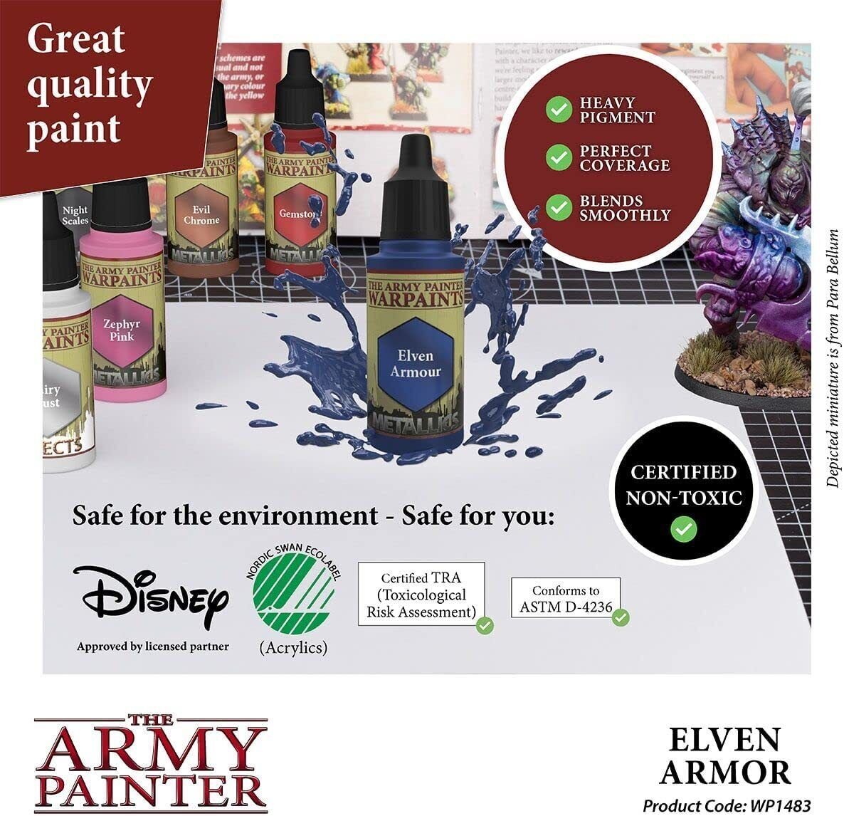 The Army Painter - Warpaints Metallics: Elven Armor (18ml/0.6oz)