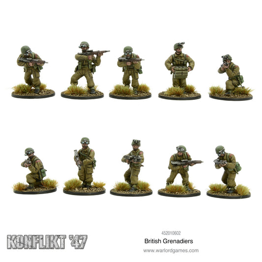 Konflikt' 47 - British: Grenadiers Konflikt' 47 - British: Grenadiers