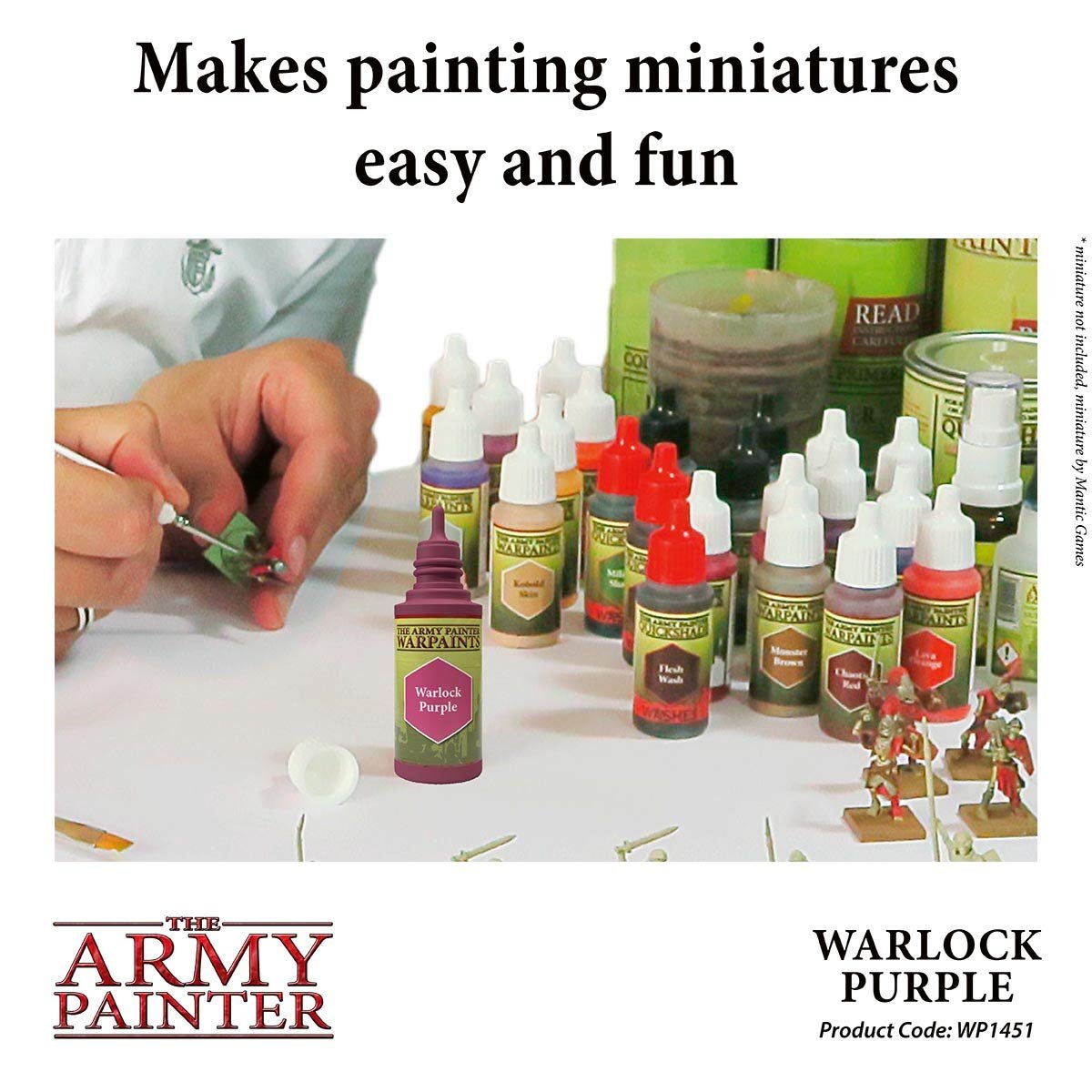 The Army Painter - Warpaints: Warlock Purple (18ml/0.6oz)