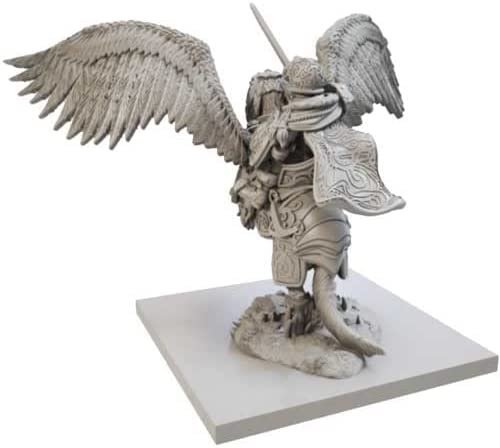 Kings of War 3E: Halfling General on Winged Aralez