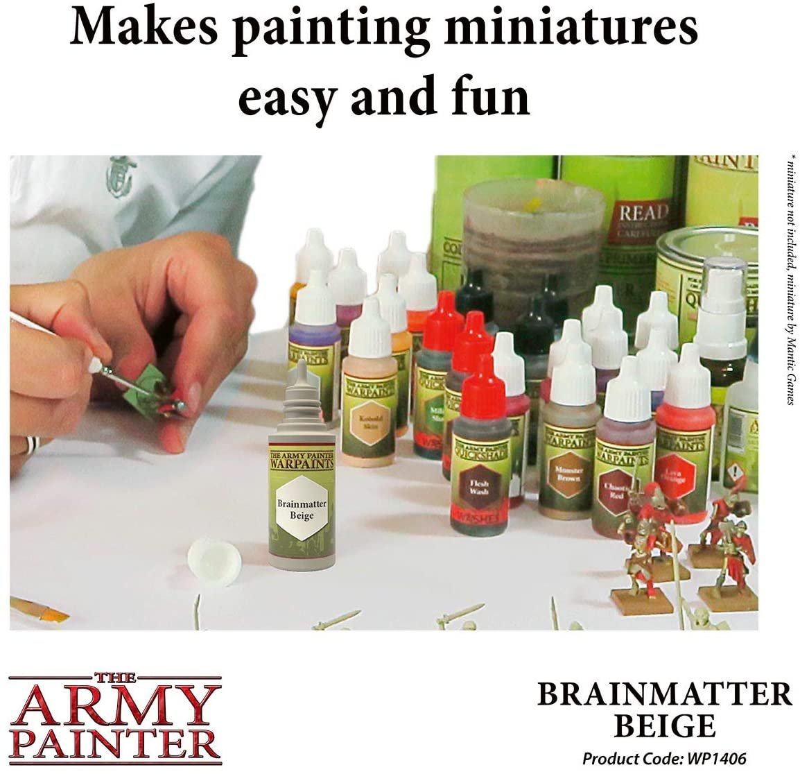 The Army Painter - Warpaints: Brainmatter Beige (18ml/0.6oz)