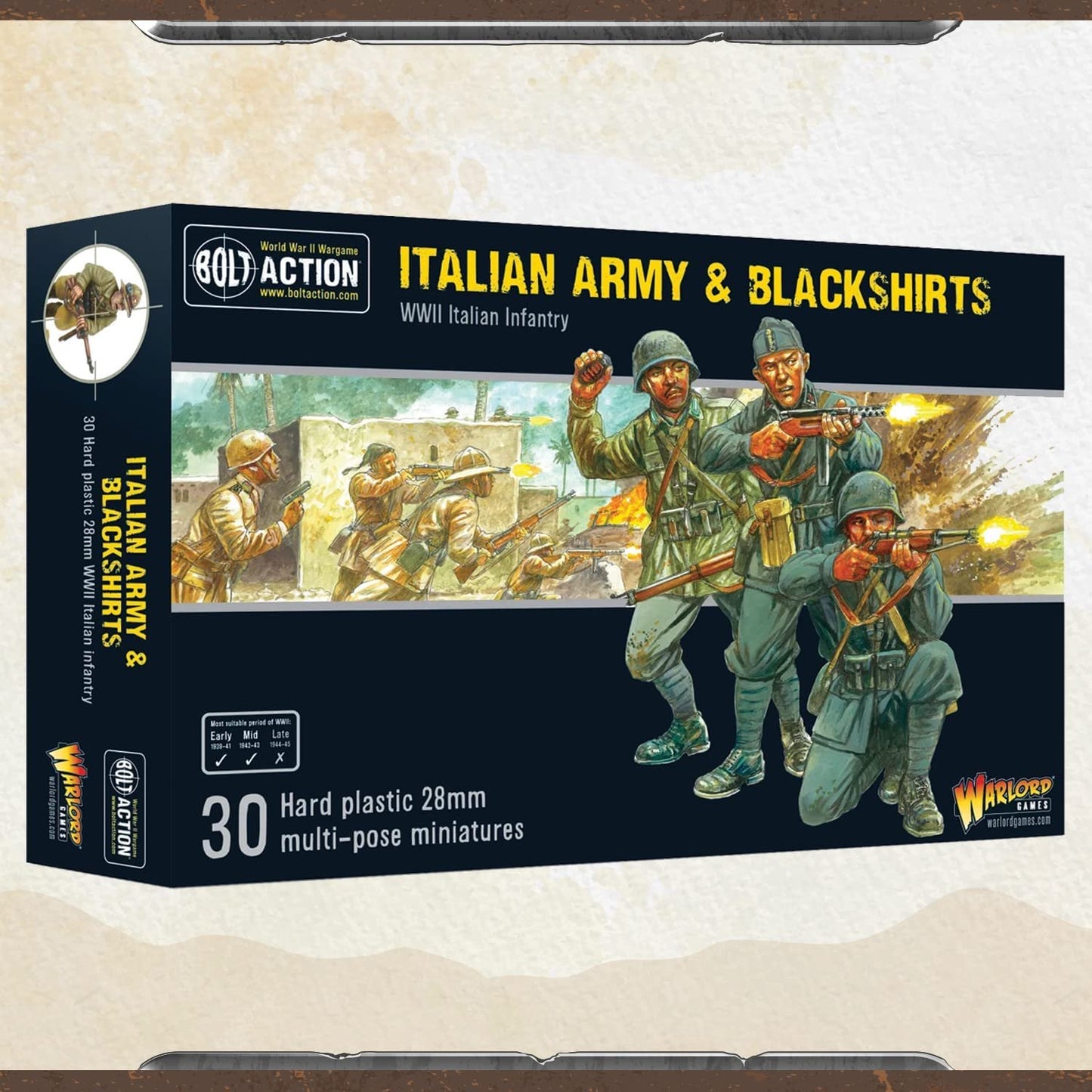 Bolt Action - Italy: Italian Army & Blackshirts