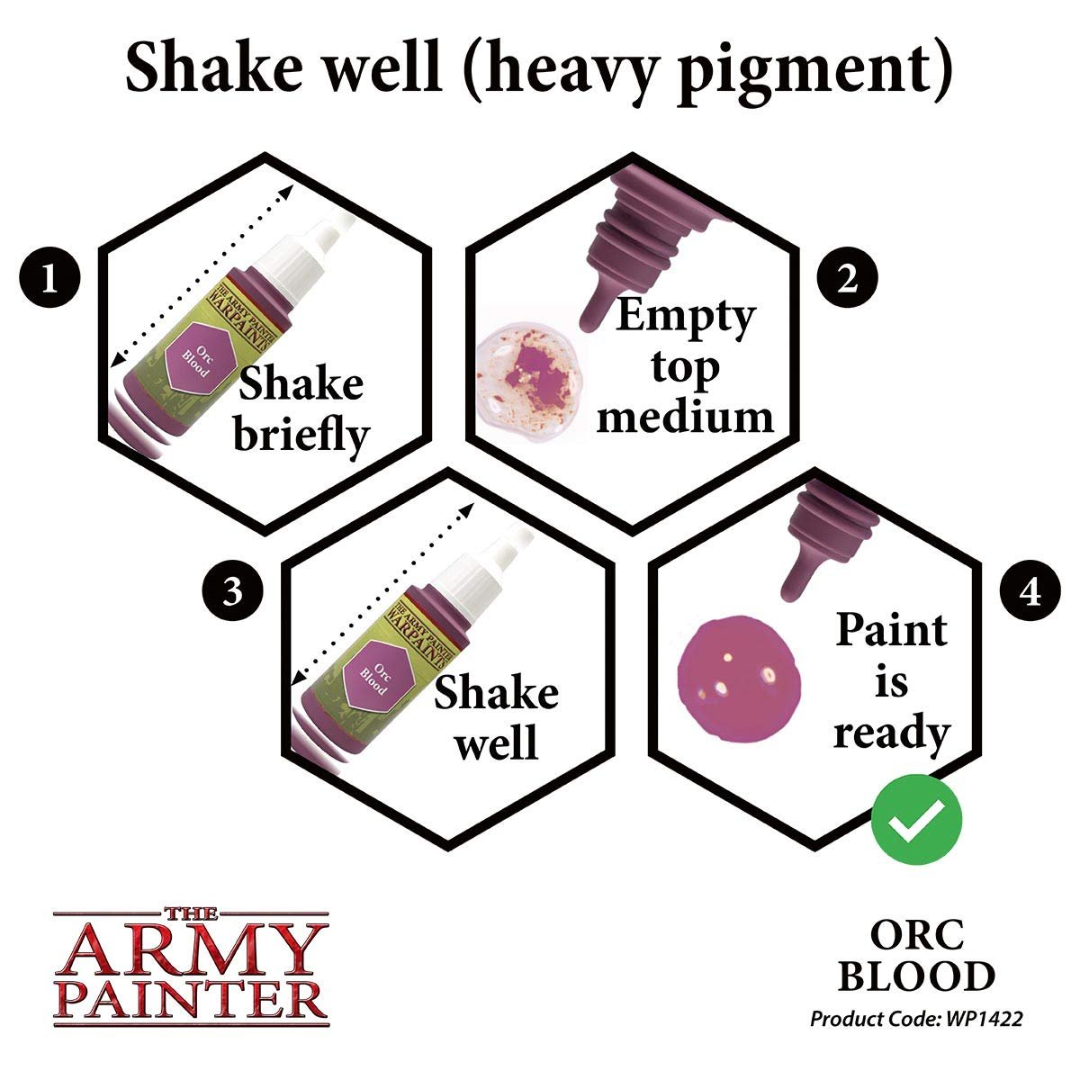The Army Painter - Warpaints: Orc Blood (18ml/0.6oz)