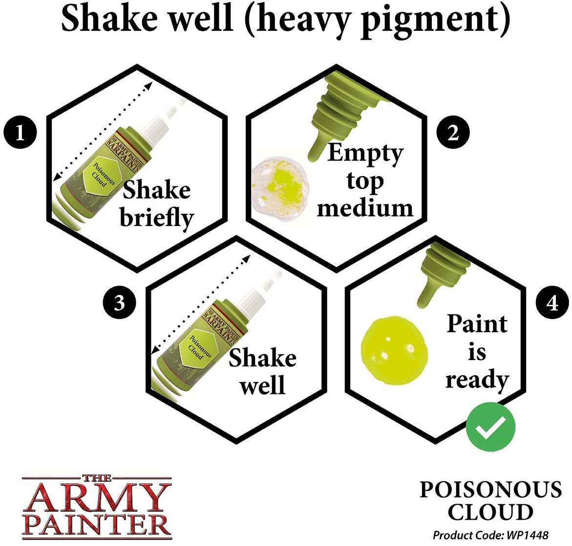 The Army Painter - Warpaints: Poisonous Cloud (18ml/0.6oz)