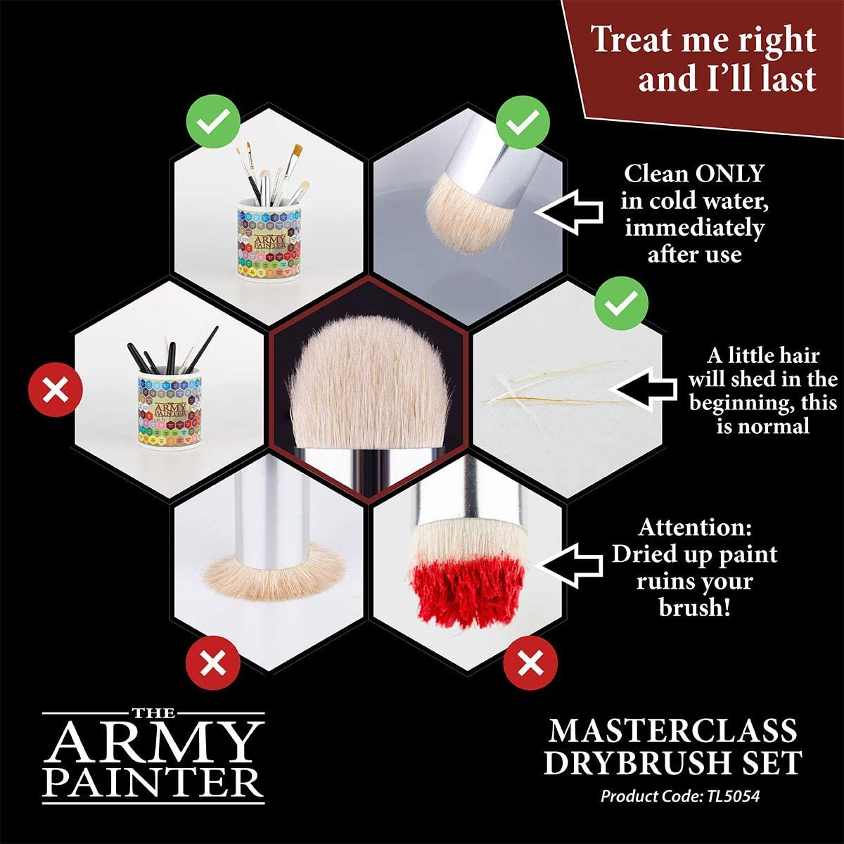 The Army Painter - Masterclass Drybrush Set The Army Painter - Masterclass Drybrush Set