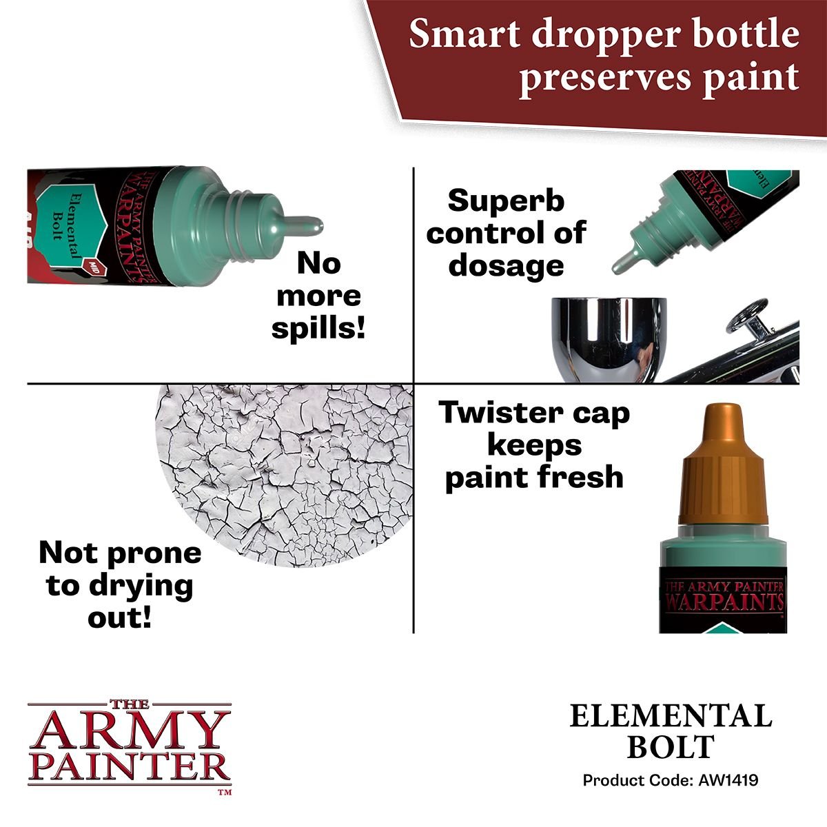 The Army Painter - Warpaints Air: Elemental Bolt (18ml/0.6oz)