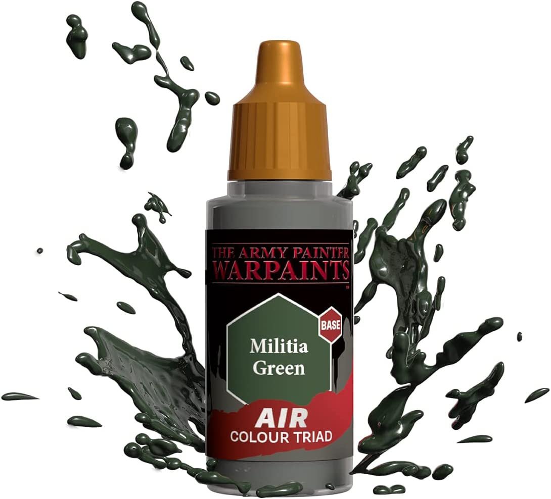 The Army Painter - Warpaints Air: Militia Green (18ml/0.6oz)