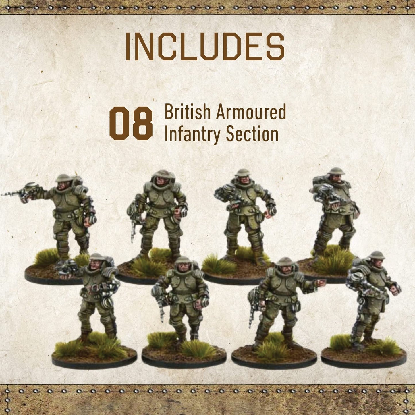 Konflikt' 47 - British: British Armoured Infantry Section