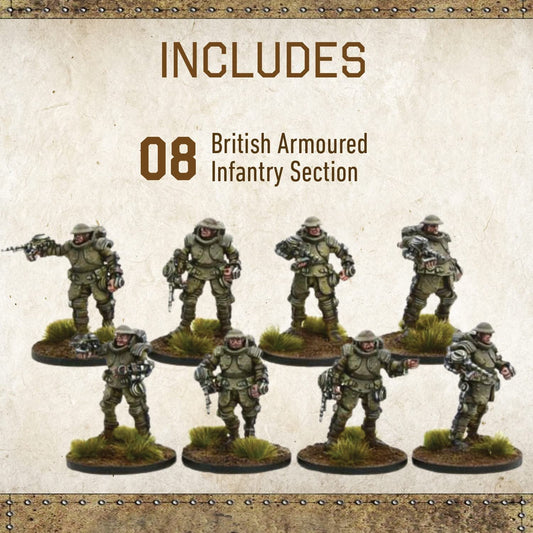 Konflikt' 47 - British: British Armoured Infantry Section Konflikt' 47 - British: British Armoured Infantry Section