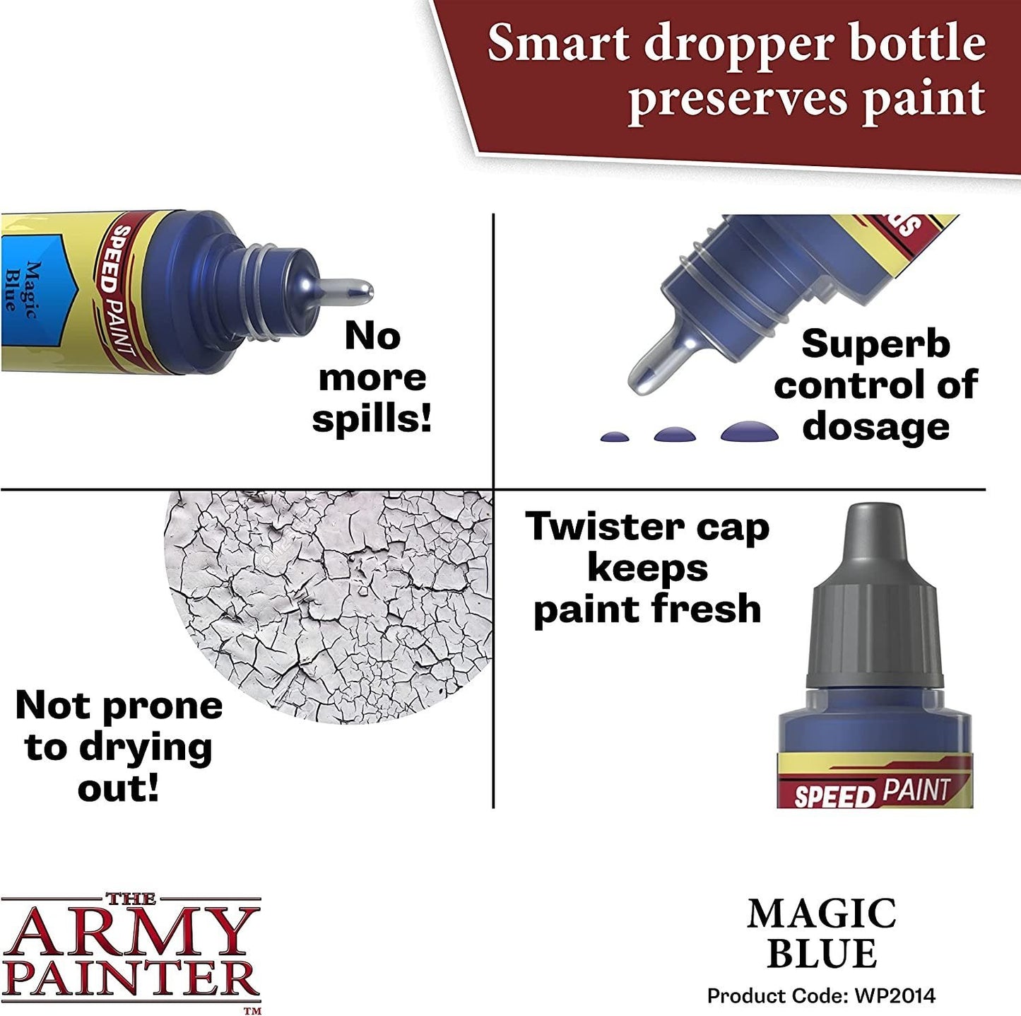 The Army Painter - Speedpaints: Magic Blue (18ml/0.6oz)