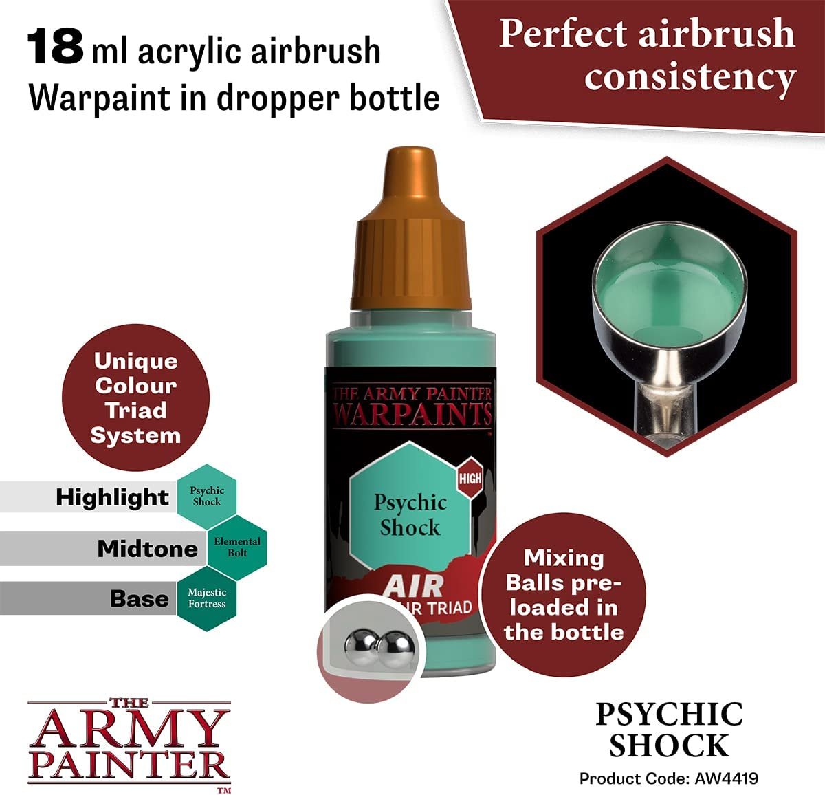 The Army Painter - Warpaints Air: Psychic Shock (18ml/0.6oz)